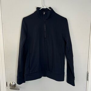 GANT Men’s Half Zip Long Sleeve with Front Pocket  - Size S